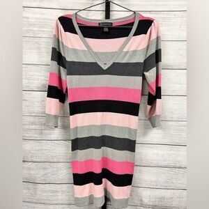 INC Silk Blend Sweater Dress